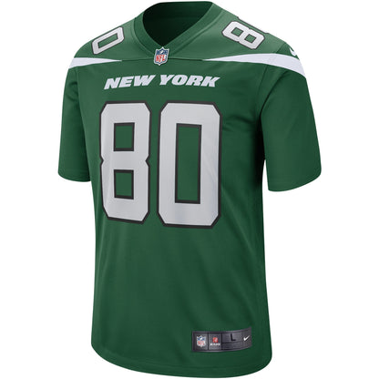 Wayne Chrebet New York Jets Nike Game Retired   Jersey - Gotham Green