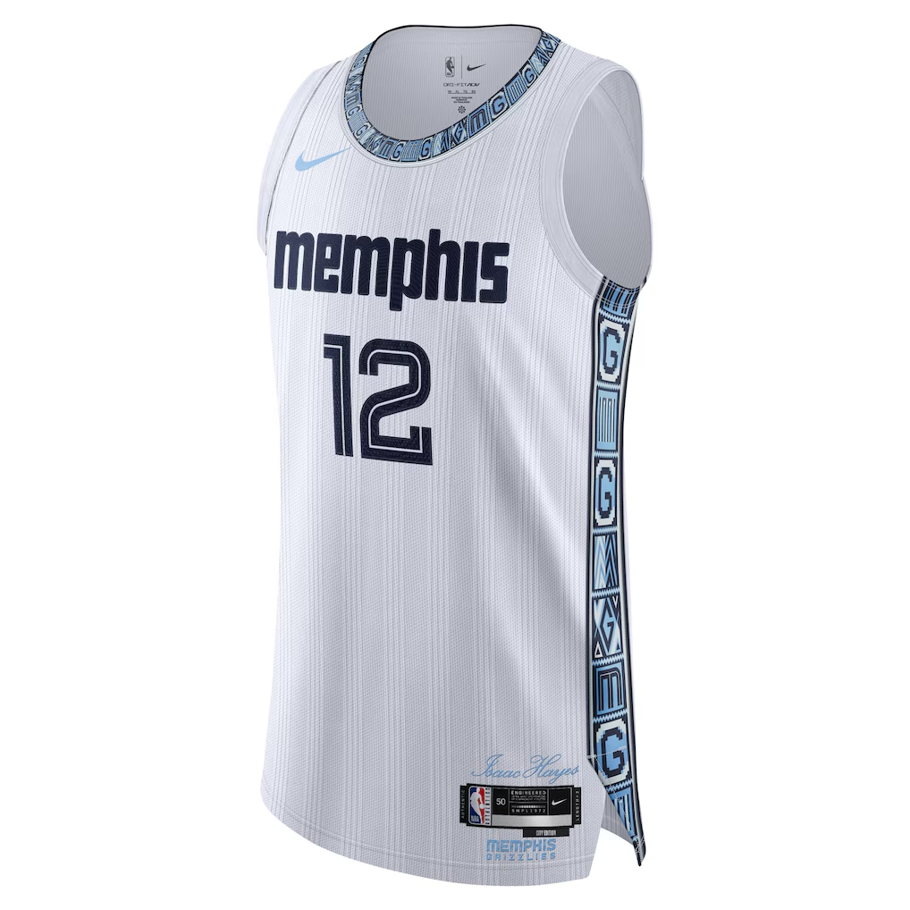 Memphis Grizzlies Ja Morant Nike White 2025/26 Player Jersey - City Edition