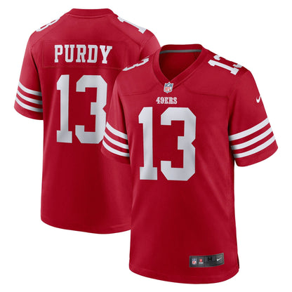 Brock Purdy San Francisco 49ers Nike Game   Jersey - Scarlet