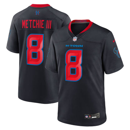 John Metchie III Houston Texans Nike 2nd Alternate Game Jersey -  Navy