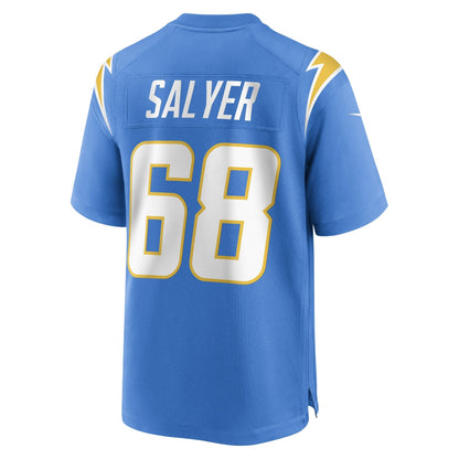 Jamaree Salyer Los Angeles Chargers Nike Game   Jersey - Powder Blue