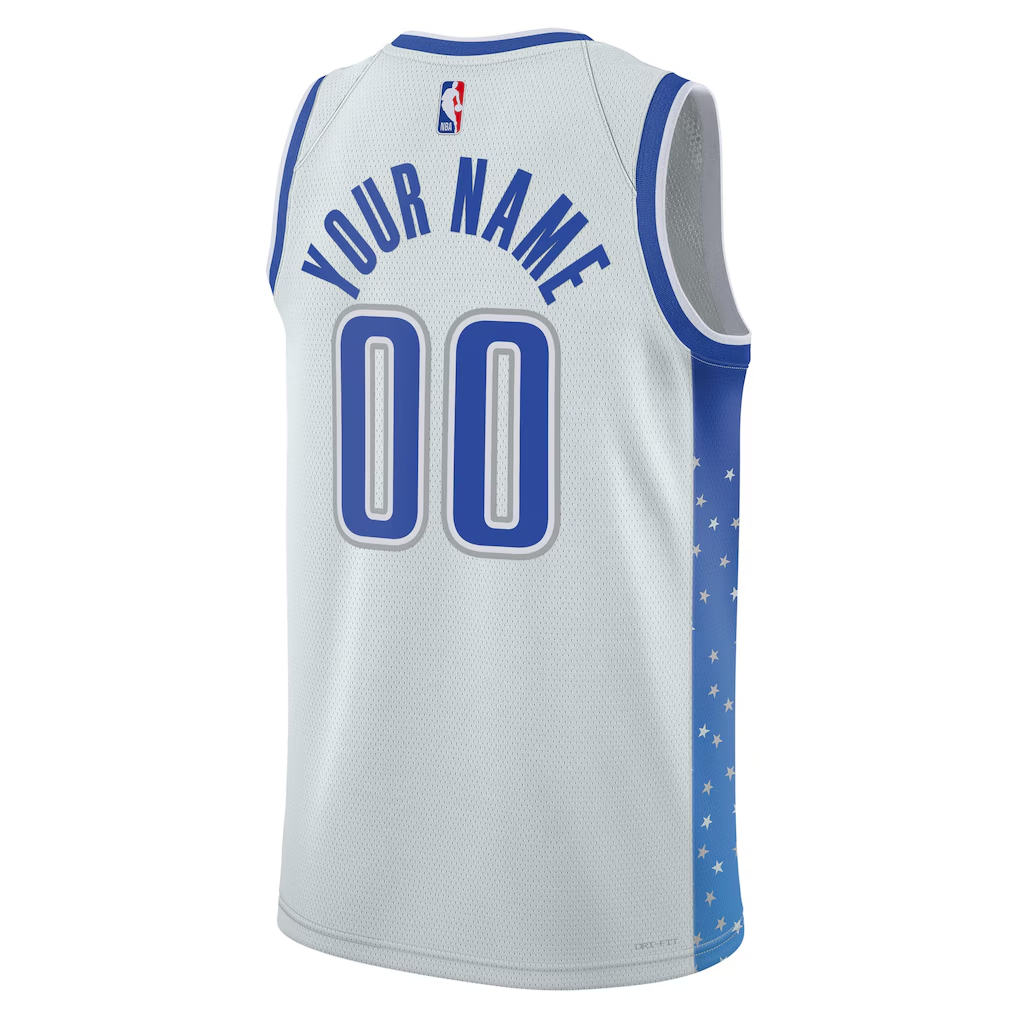 Orlando Magic Nike Silver 2025/26 City Edition Swingman Custom Jersey