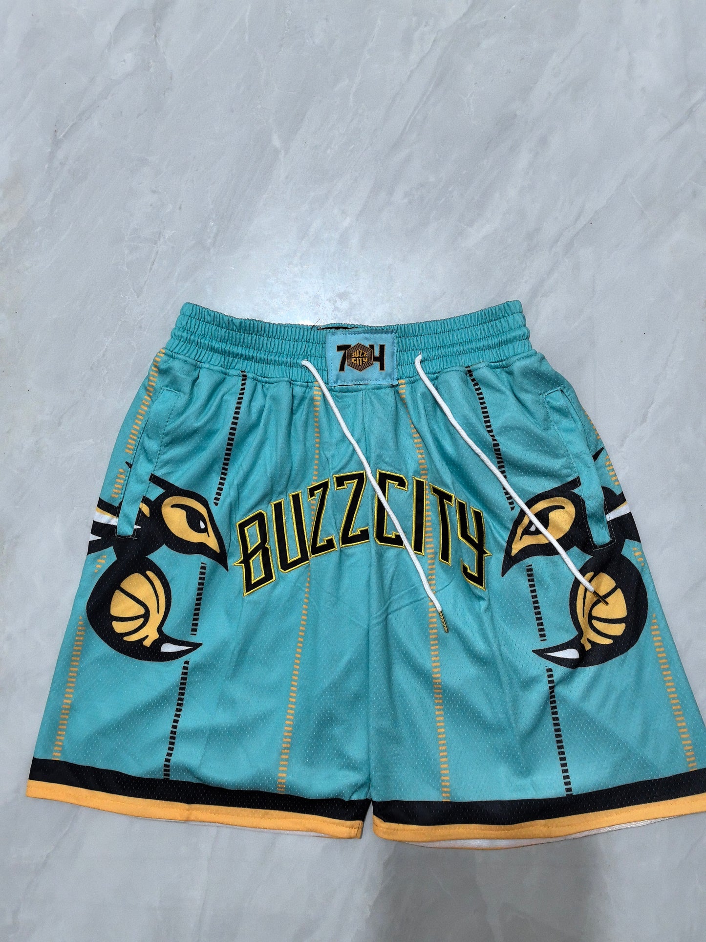 Charlotte Hornets 2025 Green City Edition Pocket Shorts