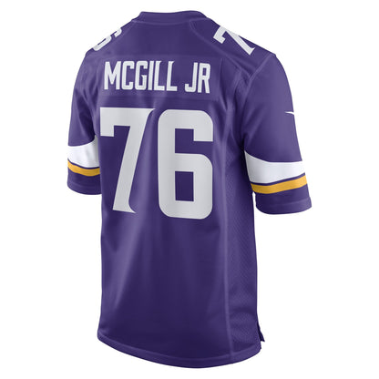 T.Y. McGill Jr. Minnesota Vikings Nike Game   Jersey - Purple