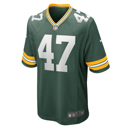 Justin Hollins Green Bay Packers Nike Home Game   Jersey - Green