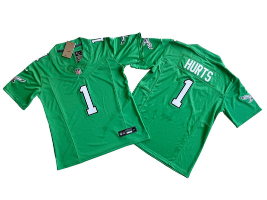 Philadelphia Eagles 1# Jalen Hurts Youth  Vapor F.U.S.E. Limited Jersey