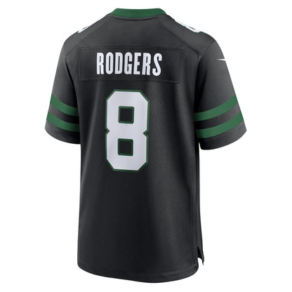 Aaron Rodgers New York Jets Nike Alternate Game Jersey - Legacy Black