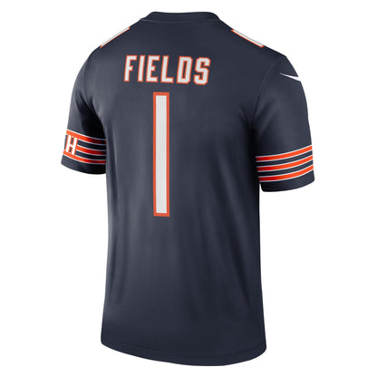 Justin Fields Chicago Bears Nike Legend Jersey - Navy