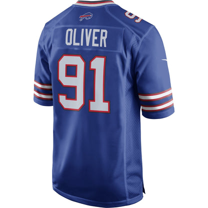 Ed Oliver Buffalo Bills Nike Team Game   Jersey - Royal