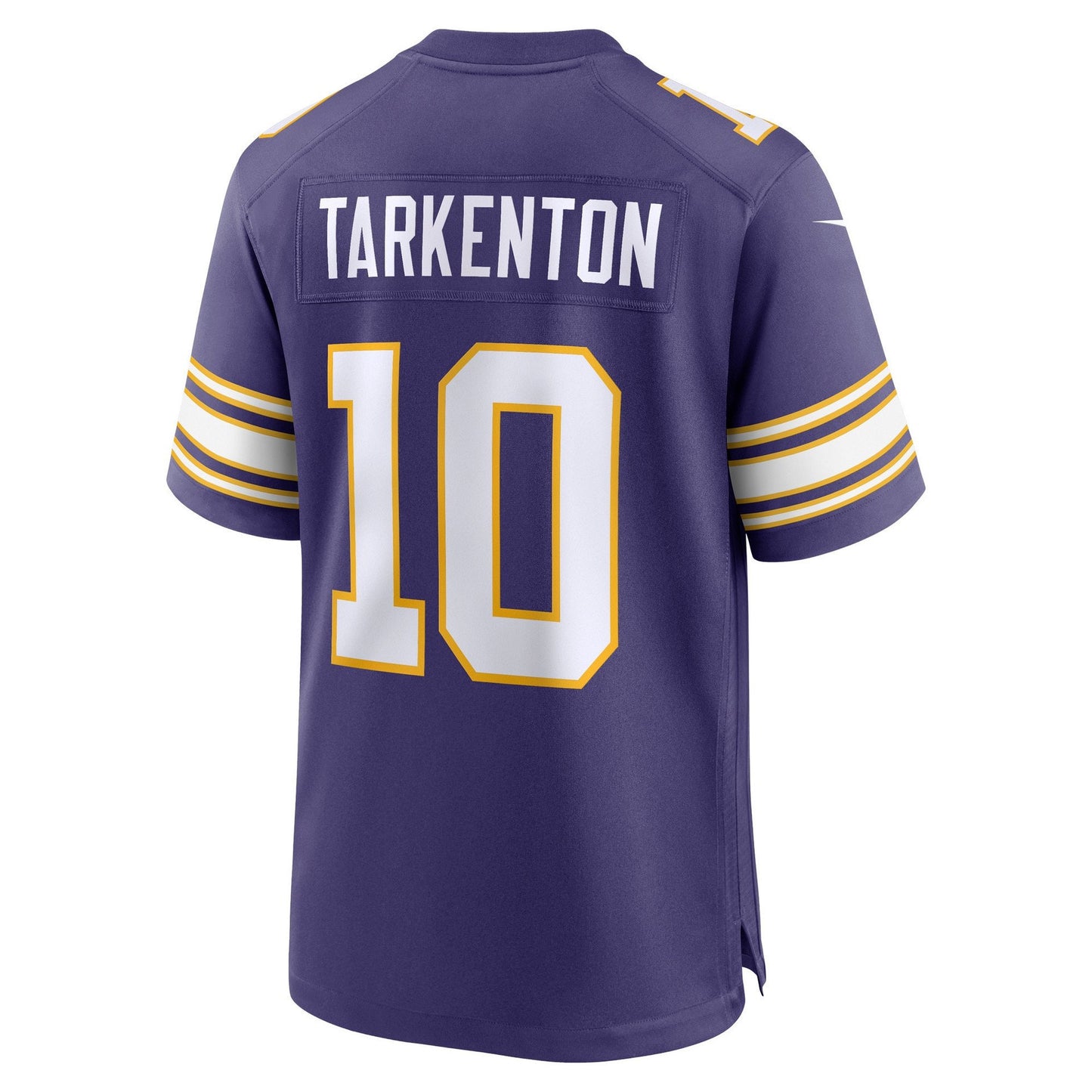 Fran Tarkenton 10 Minnesota Vikings Classic Retired Men Jersey - Purple