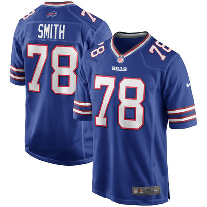 Bruce Smith Buffalo Bills Nike Game Retired   Jersey - Royal
