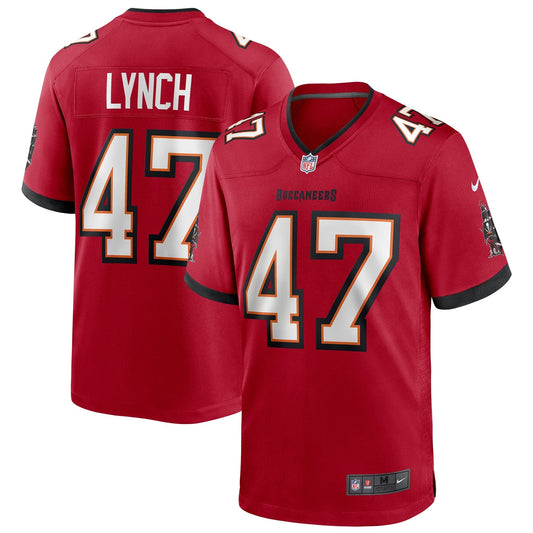 John Lynch Tampa Bay Buccaneers Nike Game Retired   Jersey - Red