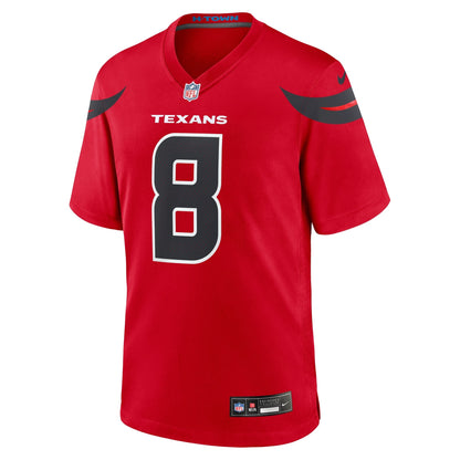 John Metchie III Houston Texans Nike Alternate Game Jersey -  Red