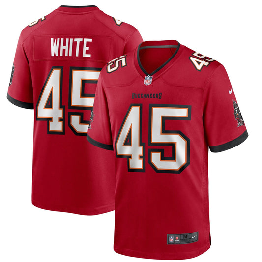 Devin White Tampa Bay Buccaneers Nike   Game Jersey - Red
