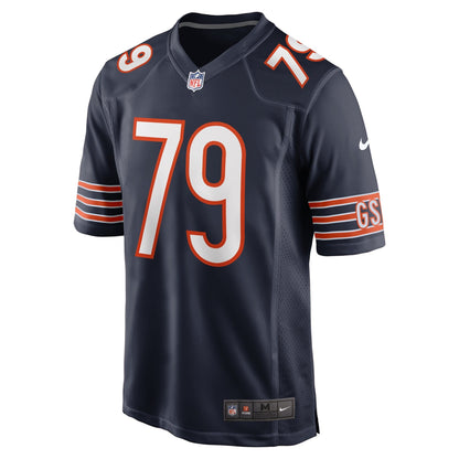 Matt Pryor Chicago Bears Nike  Game Jersey -  Navy