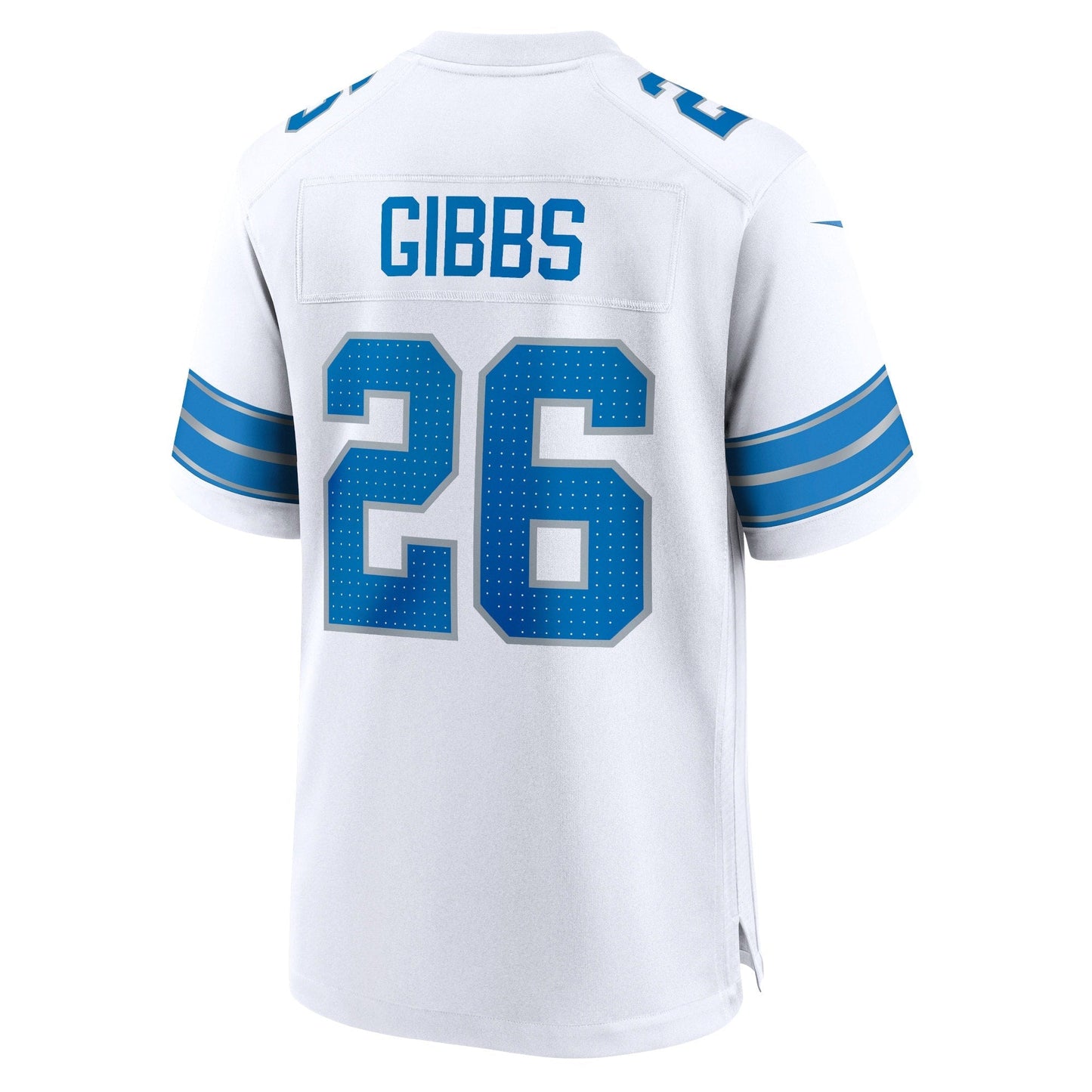 Jahmyr Gibbs Detroit Lions Nike Game Jersey - White