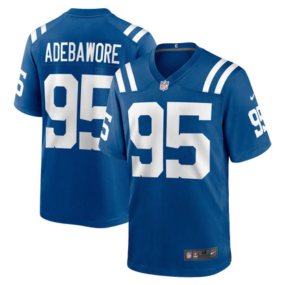 Adetomiwa Adebawore Indianapolis Colts Nike Team Game Jersey -  Royal