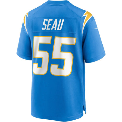 Junior Seau Los Angeles Chargers Nike Game Retired   Jersey - Powder Blue