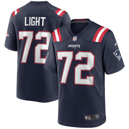 Matt Light New England Patriots Nike Game Retired   Jersey - Navy