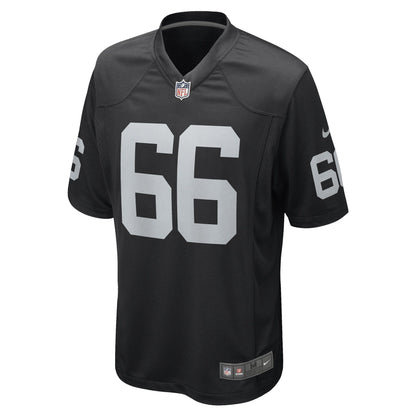 Dylan Parham Las Vegas Raiders Nike Game   Jersey - Black