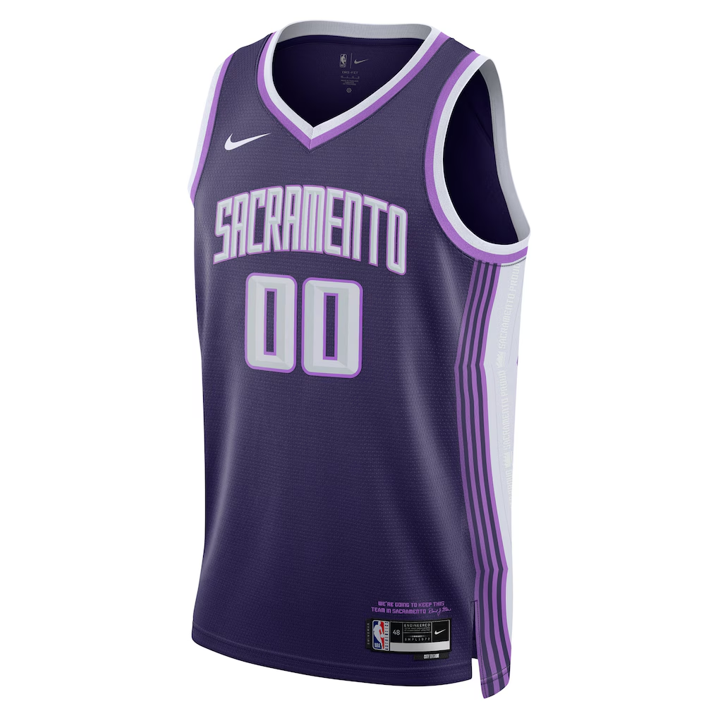 Sacramento Kings Nike Purple 2025/26 City Edition Swingman Custom Jersey
