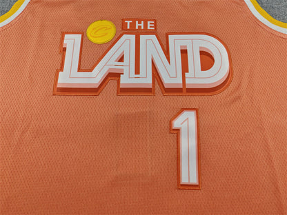 Cleveland Cavaliers James Harden #1 2026 City Edition — Embroidered Jersey