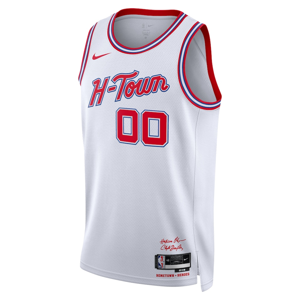 Houston Rockets Nike White 2025/26 City Edition Swingman Custom Jersey