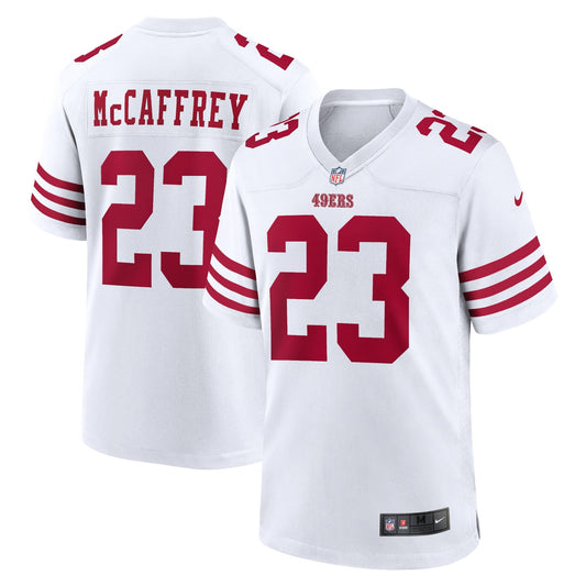 Christian McCaffrey San Francisco 49ers Nike Game   Jersey - White