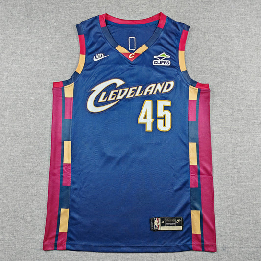 Cleveland Cavaliers Donovan Mitchell #45 City Edition - Embroidered Jersey