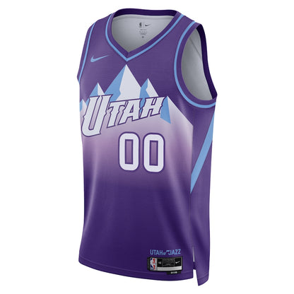 Unisex Utah Jazz Purple 2024/25 Custom Swingman Jersey - City Edition