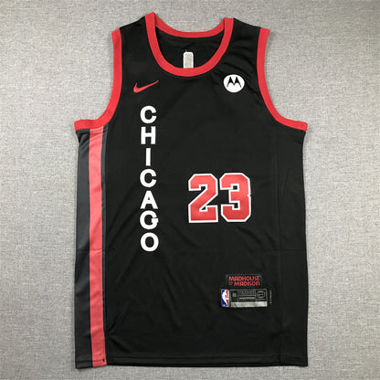 Chicago Bulls Michael Jordan #23 2024 City Edition Swingman Jersey - Embroidered