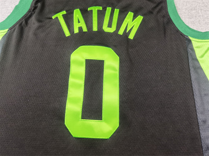 Jayson Tatum Boston Celtics #0 2025 City Edition Swingman Jersey — Embroidered