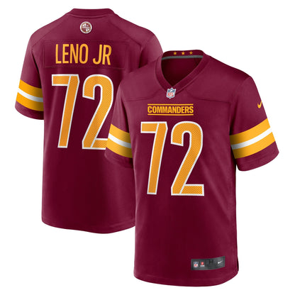 Charles Leno Jr. Washington Commanders Nike Home Game   Jersey - Burgundy