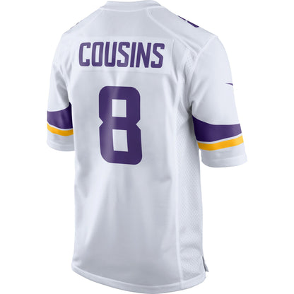 Kirk Cousins Minnesota Vikings Nike Game Jersey - White
