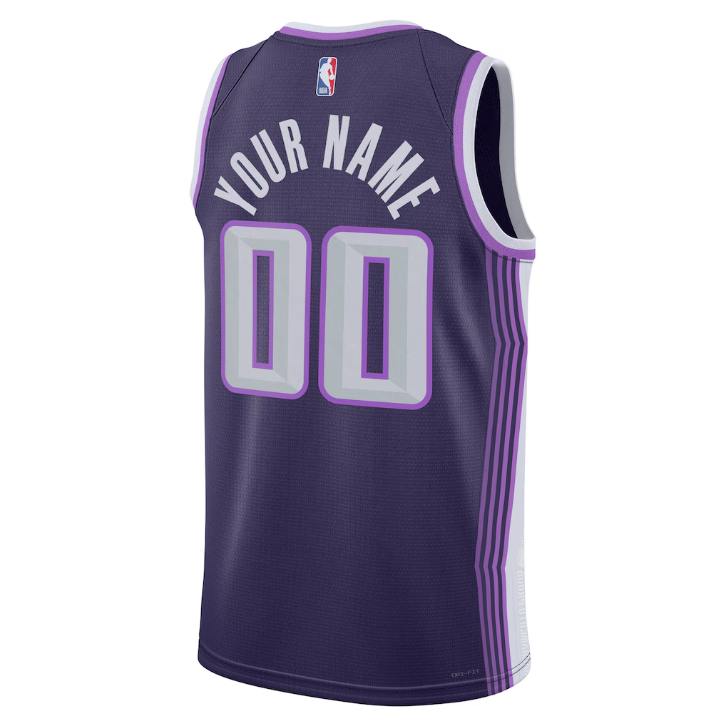 Sacramento Kings Nike Purple 2025/26 City Edition Swingman Custom Jersey