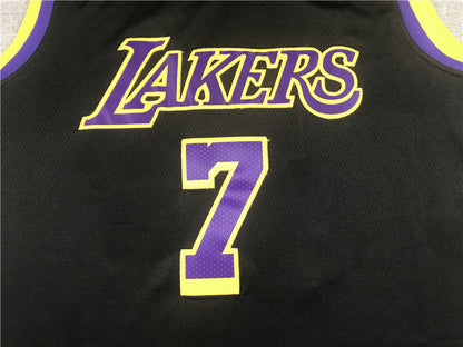 Carmelo Anthony #7 Los Angeles Lakers City Edition Swingman Jersey — Embroidered