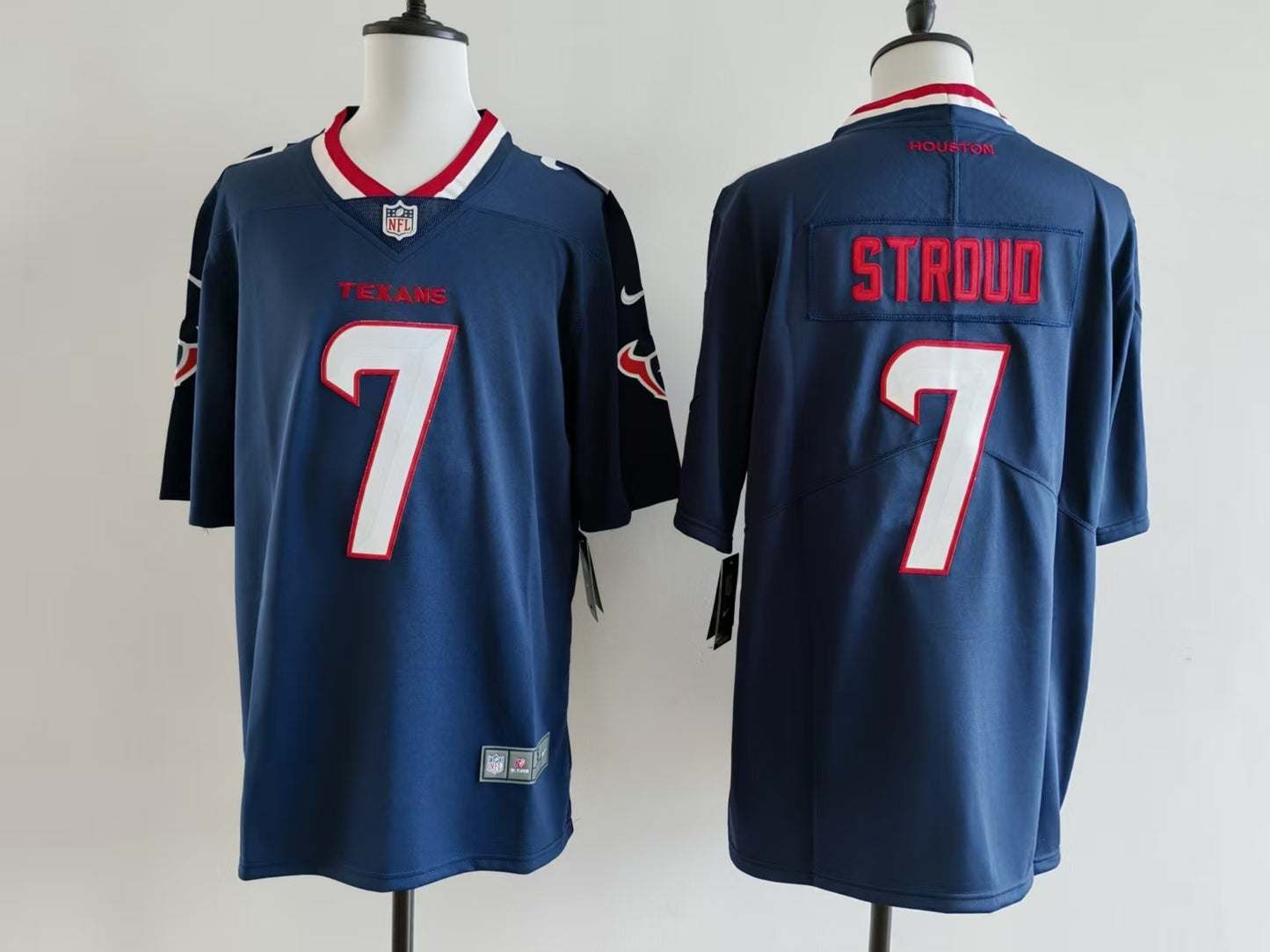 Men's Houston Texans C.J. Stroud Jersey-Blue