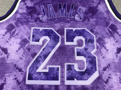 LeBron James #23 Los Angeles Lakers City Edition Swingman Jersey - Embroidered