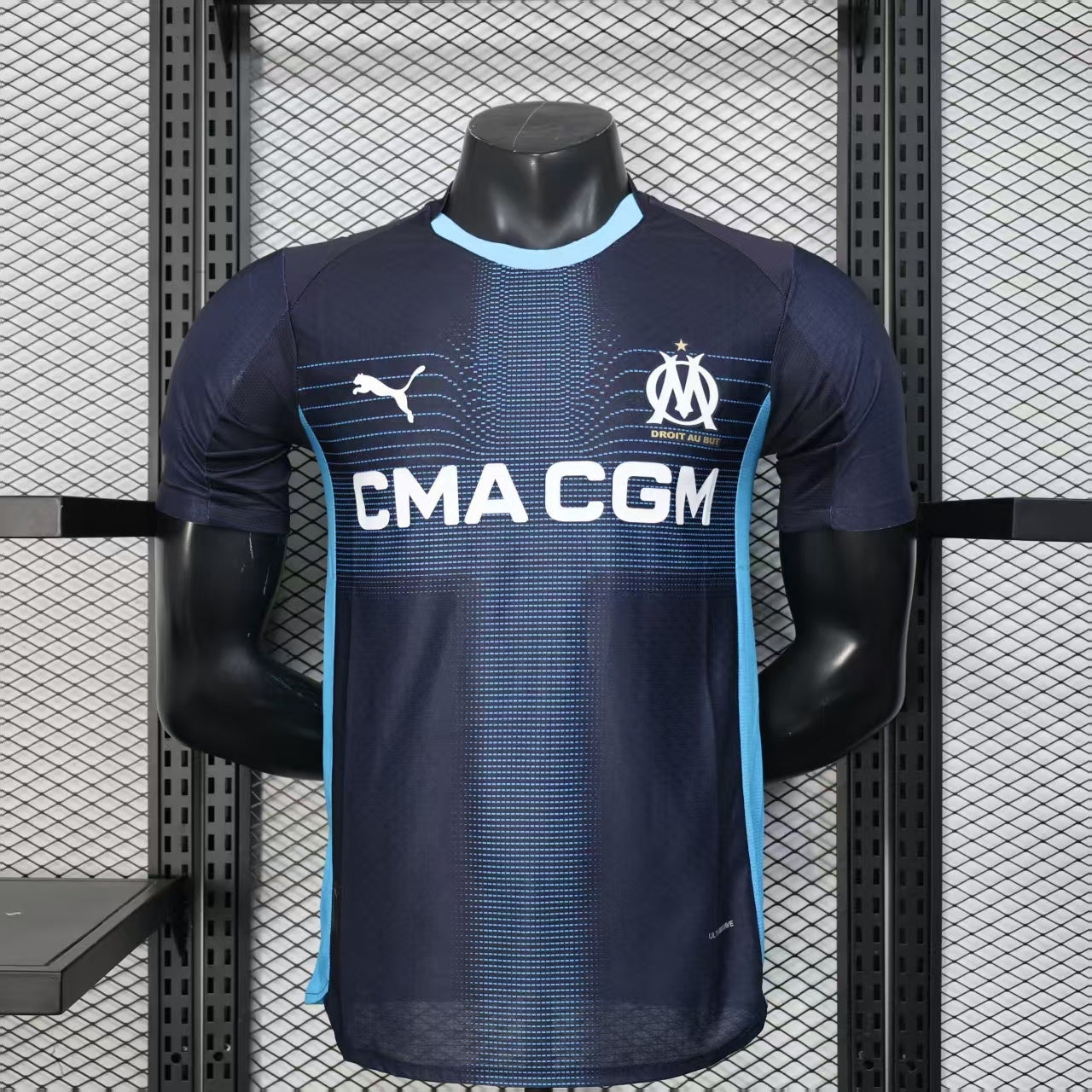 2025-26 Marseille Away Player Edition Jersey - Men