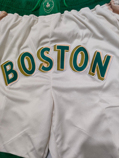 JUST DON Boston Celtics 2024 City Edition Pocket Shorts