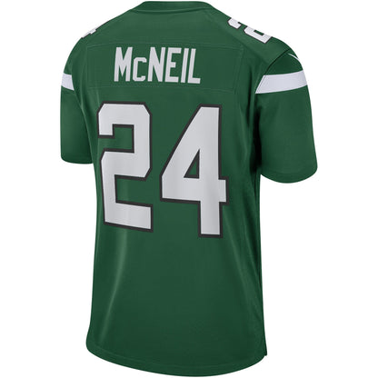 Freeman McNeil New York Jets Nike Game Retired   Jersey - Gotham Green