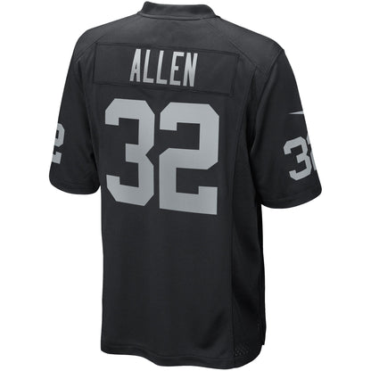 Marcus Allen Las Vegas Raiders Nike Game Retired   Jersey - Black