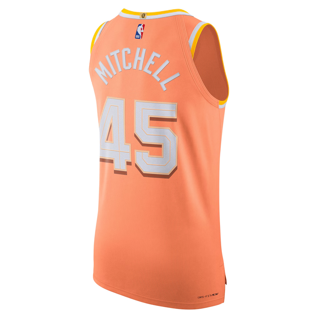 Cleveland Cavaliers Donovan Mitchell Nike Orange 2025/26 Player Jersey - City Edition