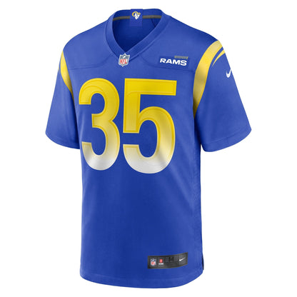 Jake Hummel Los Angeles Rams Nike Game   Jersey - Royal