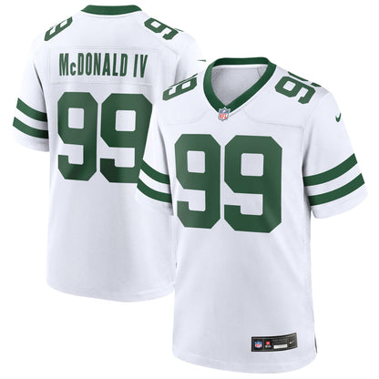 Will McDonald IV New York Jets Nike Game Jersey - Legacy White