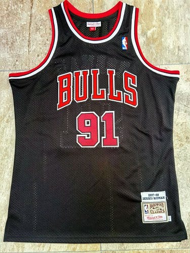Dennis Rodman Throwback Jersey  Chicago Bulls