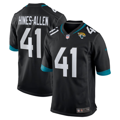 Josh Hines-Allen Jacksonville Jaguars Nike Alternate   Game Jersey - Black