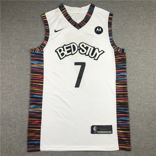 Brooklyn Nets Kevin Durant #7 2020 City Edition Swingman Jersey - Embroidered