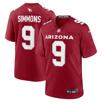 Isaiah Simmons Arizona Cardinals Nike Game   Jersey - Cardinal