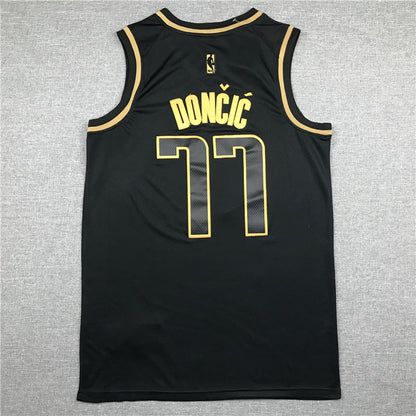 Dallas Mavericks Luka Doncic #77 City Edition Swingman Jersey — Embroidered